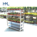 High Quality Garden Centre Greenhouse Metal Rolling Plant Rack